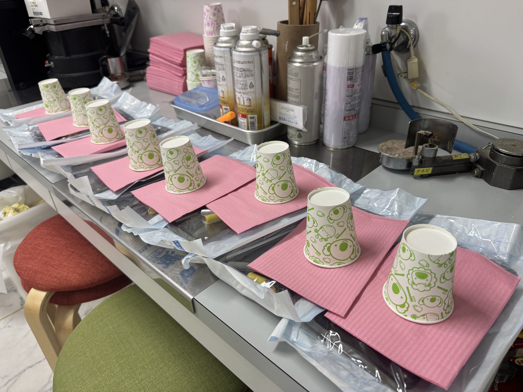 滅菌された診療器具